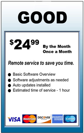 Repair Service Package By the Month information